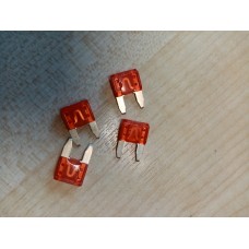 Mini blade fuse 10amp x 4 RED AUTO MOTORHOME scFB030